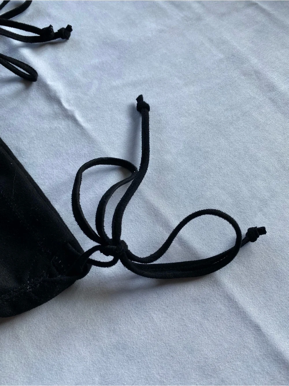 New Black Suede/Velvet Boots Size 5 1/2